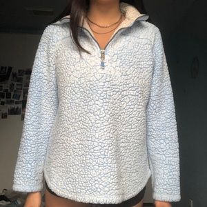 Boutique Blue Sherpa Fleece